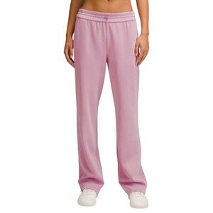 Lululemon Softstreme High-Rise Straight Leg Pant Rose Pink Sz 10